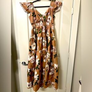 Express Floral Maxi Dress